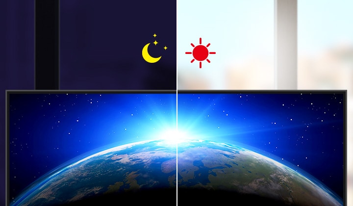 明るい空間でも暗い空間でも一貫した視覚体験を提供