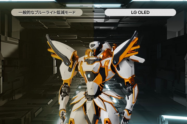 ブルーライトからしっかり保護