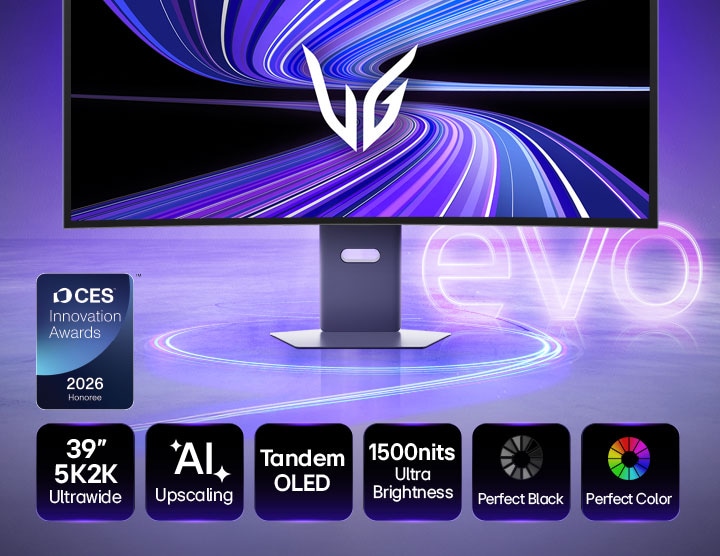 LG UltraGear evo AI 39GX950Bゲーミングモニター