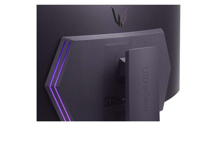 背面のエンブレムのクローズアップ図