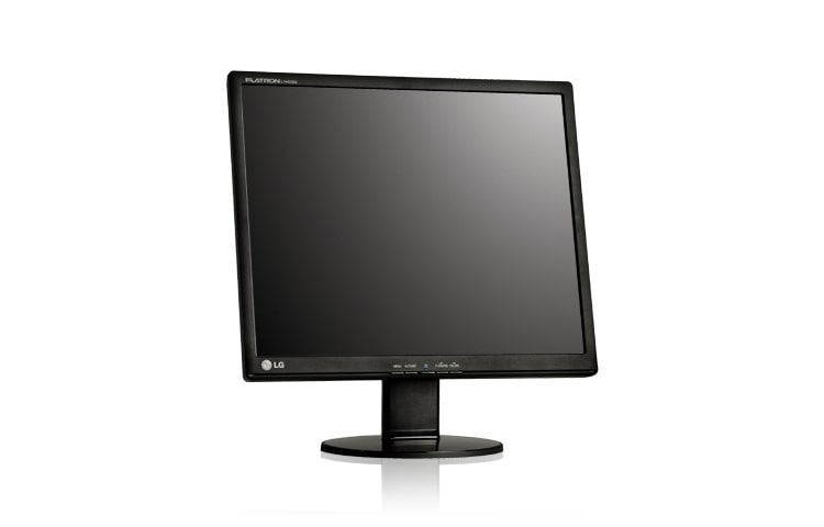 17インチスクエア液晶モニター L1742T-BF の正面画像	