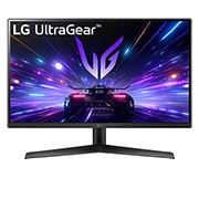 27インチ フルHD&#64;180Hz IPS 1ms(GTG)ゲーミングモニター 27GS60F-B の正面画像	