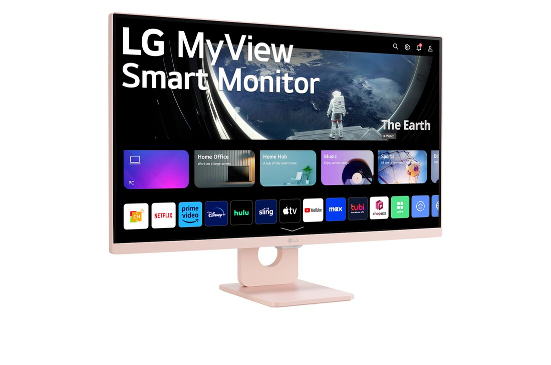 LGスマートモニター 27SR50F-W 27インチ フルHD/IPS 27