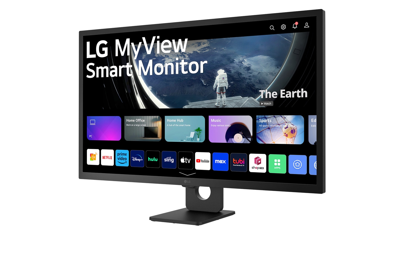 LG MyView Smart Monitor（モニター） 31.5インチ 32SQ730S-H | モニター | LG JP