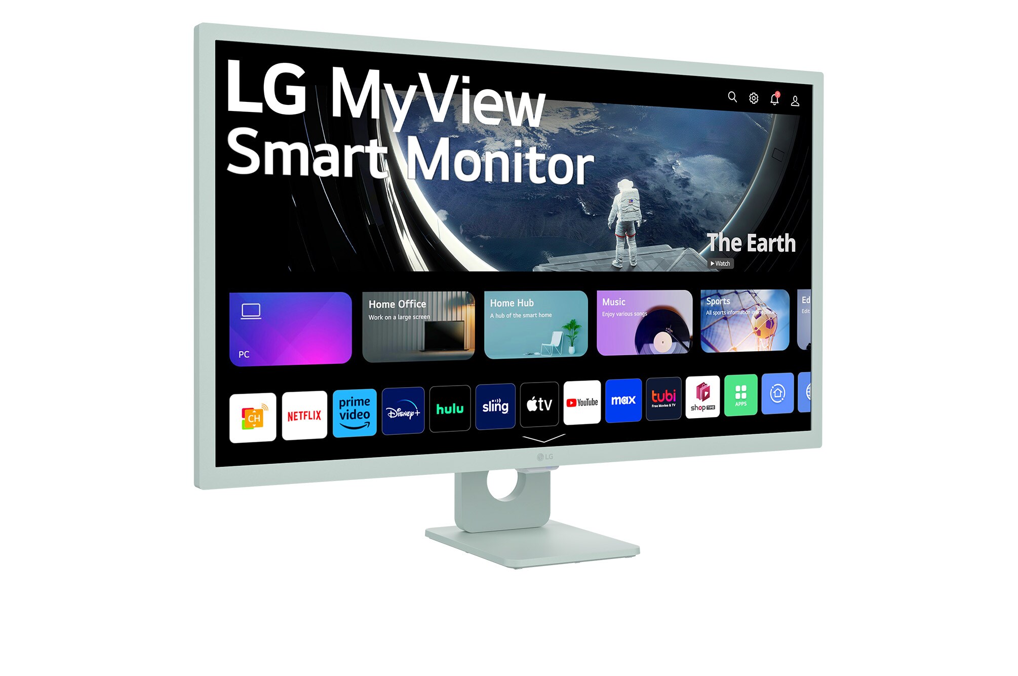 公式】 LG 32インチ フルHD IPSパネル スマートモニター - 32SR50F-G