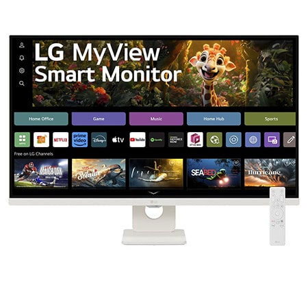 公式】 LG 31.5インチ 4K LG MyView Smart Monitor（エルゴ