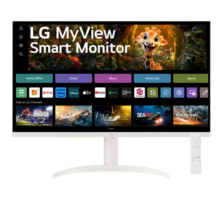 LG Smart Monitorシリーズ31.5インチのwebOS搭載4Kモニター