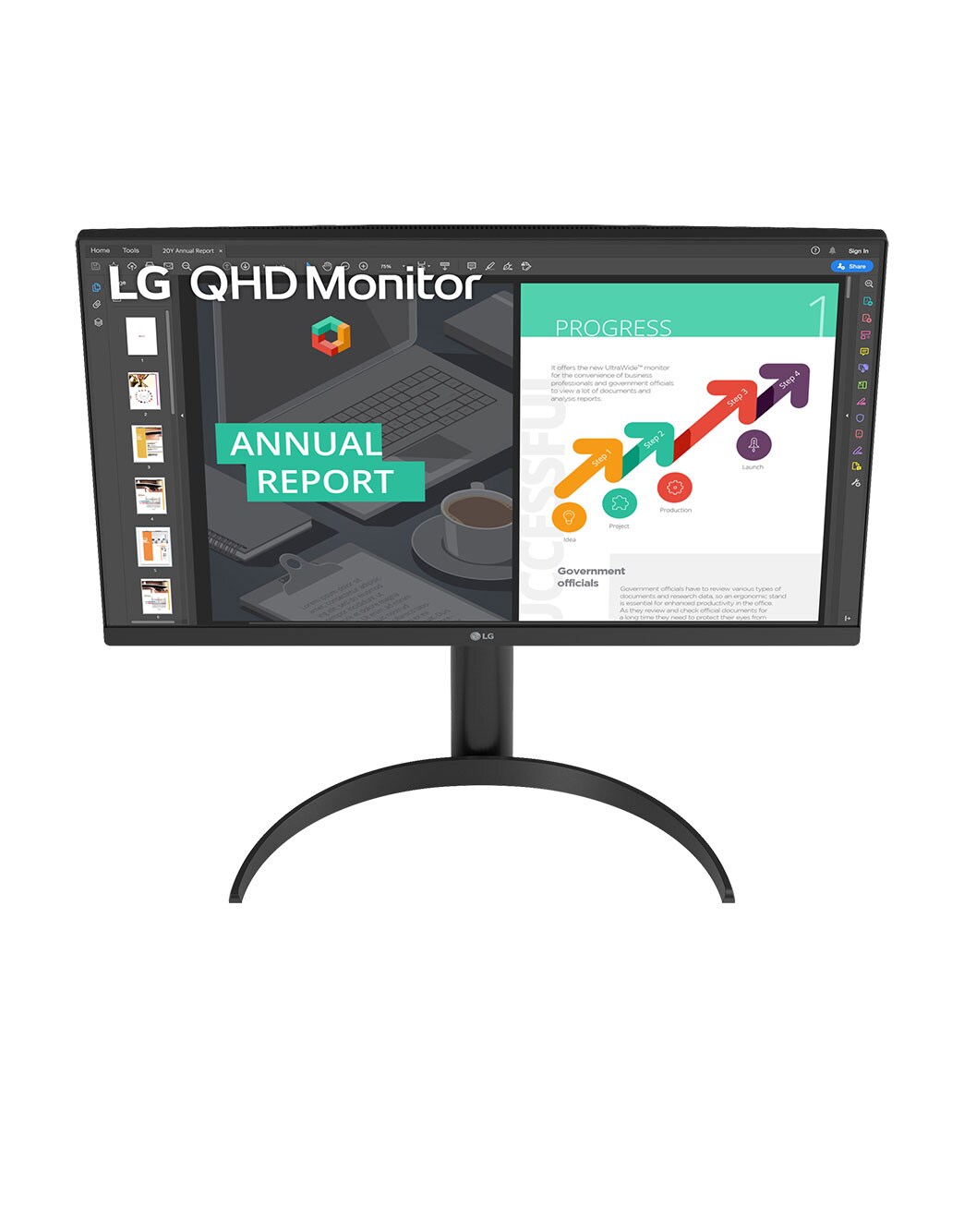 27QN850-B 27インチ LG ディスプレイモニター本体 スタンド付き 27QN850-B 27インチ LG ディスプレイモニター本体 スタンド付き