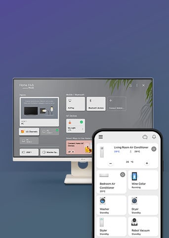ThinQで管理。