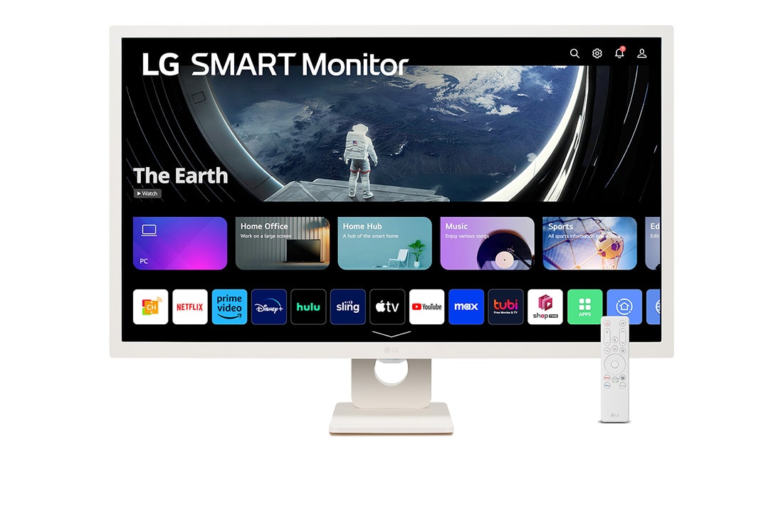 front view with remote control