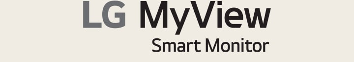 LG Smart Monitor。