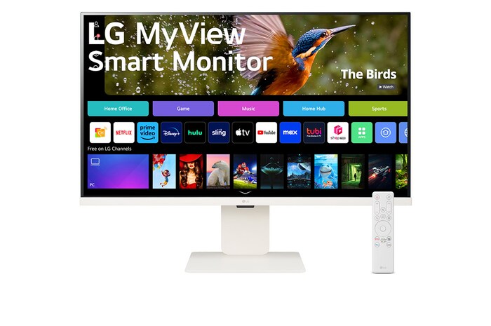 front view with remote control