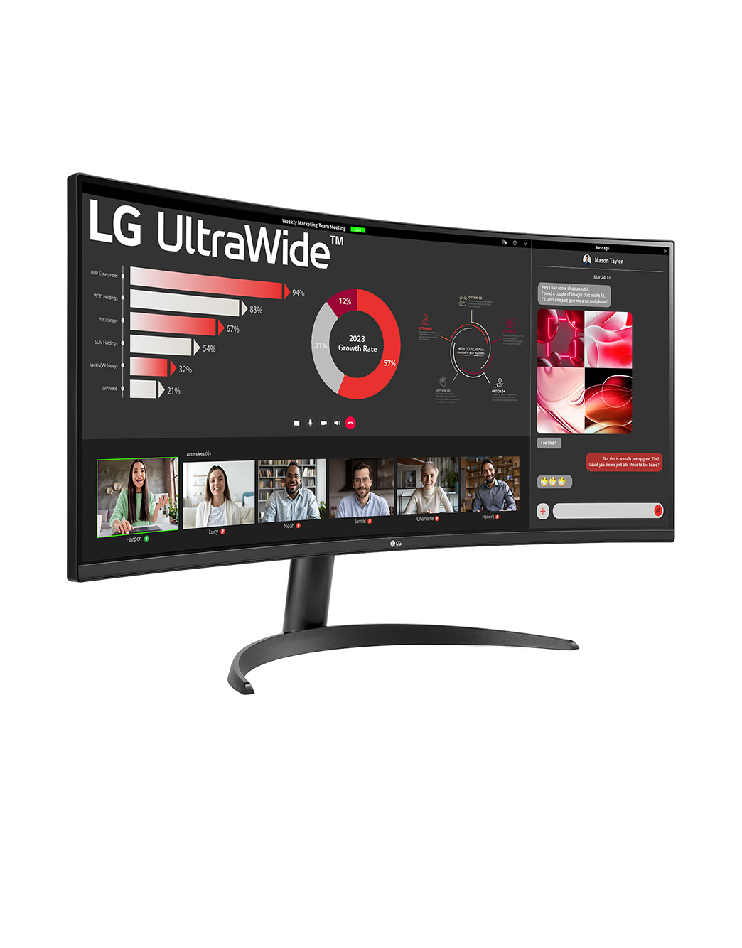 LG 湾曲モニター ジャンク 34WR55QC-B 製造24年12月 公式】 LG 21:9