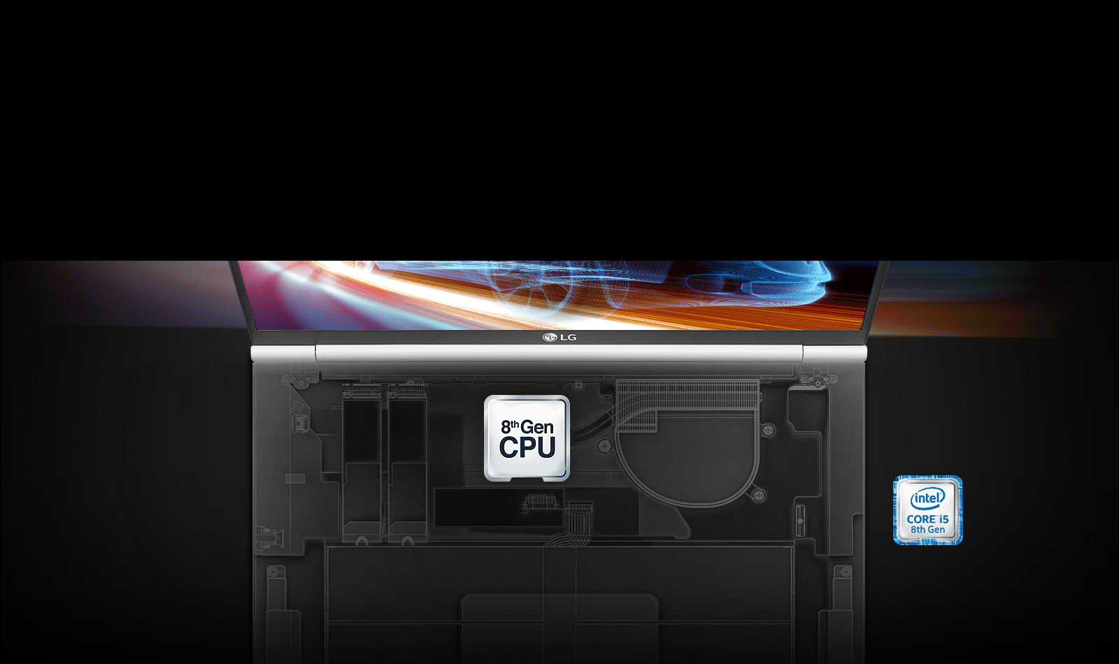 第8世代 i5 超軽量 フルHD 美品★ 13.3 LG gram ノートPC 13Z980  Core i5-8250U windows11  16GB SSD256GB  カメラあり オフィス (C265) Global_13Z980_Silver_fingerpri