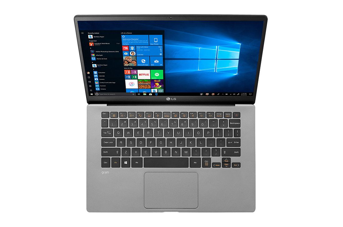 ノートPC LG gram 14Z90N-VR54J1 Windows 10 Home (64bit)&Office/第10世代 Core i5/999g/22時間駆動