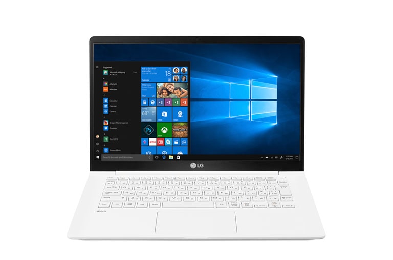 最初から余裕あるスペックをという方に。14.0インチ 995g/最大26時間駆動 14Z980-GA55J の正面画像	