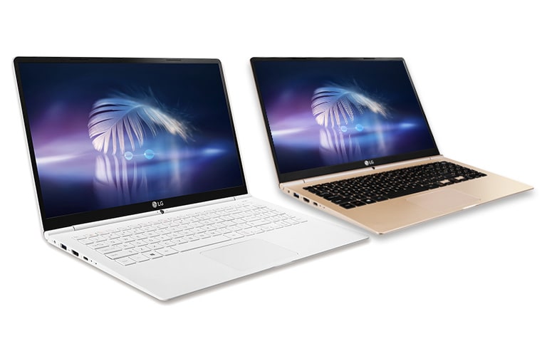 15.6インチでわずか980gのノートPC　LG gram 15Z960-G の正面画像	