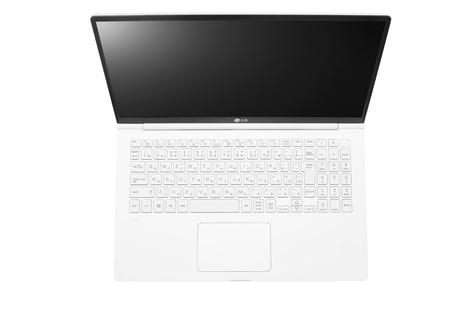 LG gram 15Z980-GA77J ホワイト　白　パソコン ノートPC 第8世代Core™ i7搭載の15.6インチ高性能モデル。15.6インチ