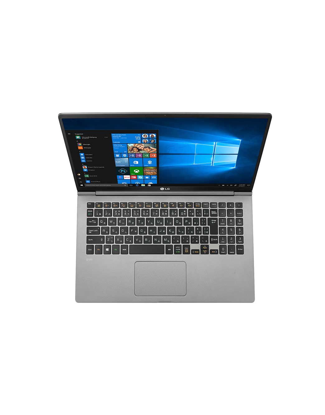 Windowsノート本体 LG gram 15Z980-HA7TJ Thunderbolt™ 3、指紋認証、タッチスクリーン対応 15.6インチ