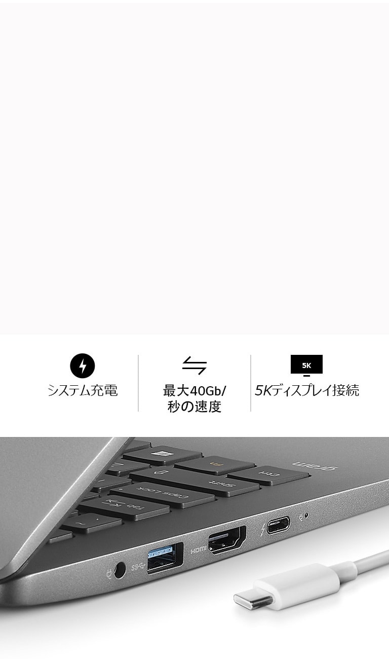 カスタム済☆LG gram 17Z90N-VA74J ダークシルバー Windows 10 Home (64bit)/第10世代インテル Core i7/1350g/19.5
