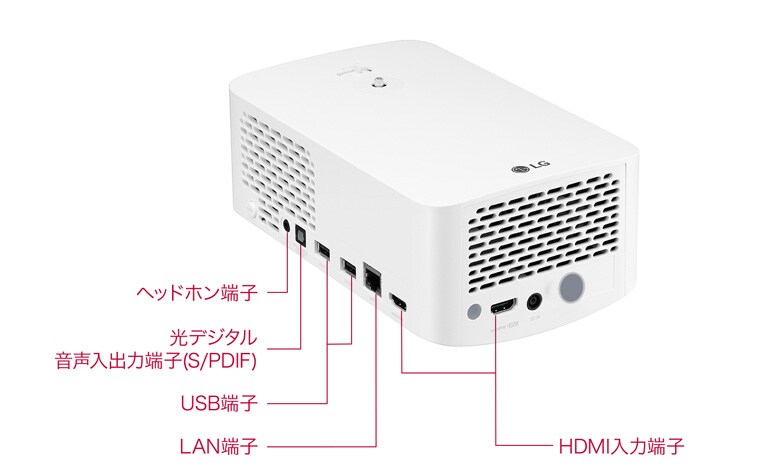 LG プロジェクター HF60LS 本体 パワフルなフルHD LEDプロジェクター - HF60LS | LG JP