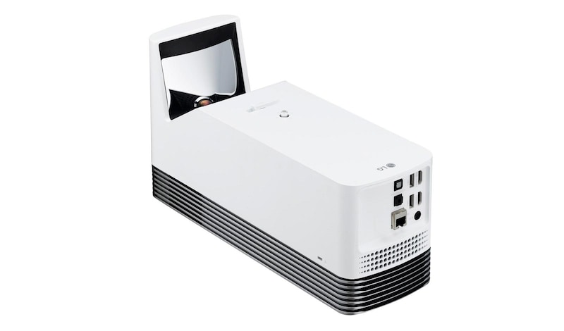 LG さらに進化した超短焦点モデル。わずか20cmの距離で120インチの大画面, HF85JG