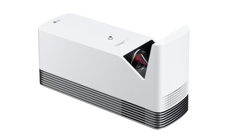 LG さらに進化した超短焦点モデル。わずか20cmの距離で120インチの大画面, HF85JG