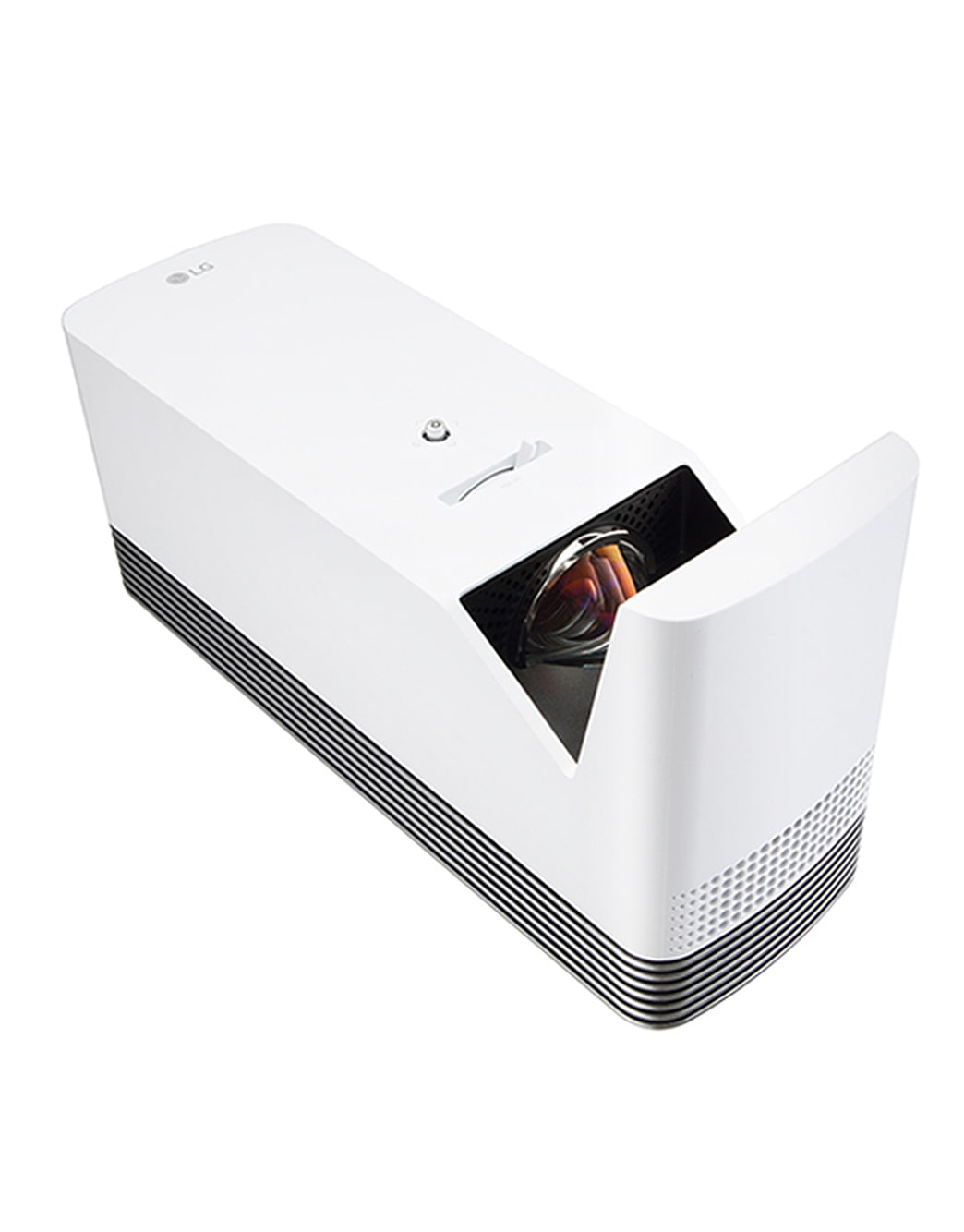 LG ホワイト プロジェクター本体 公式】わずかな距離で表示できる 超短焦点 レーザー