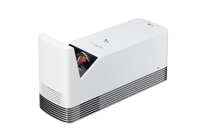 LG さらに進化した超短焦点モデル。わずか20cmの距離で120インチの大画面, HF85LSR