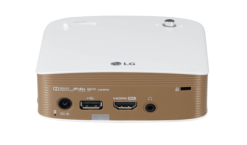 LG 100インチ画面がラクラク持ち運び。手のひらサイズプロジェクター, PH150G