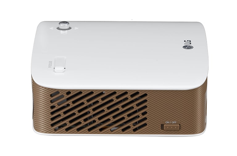 LG 100インチ画面がラクラク持ち運び。手のひらサイズプロジェクター, PH150G