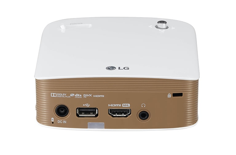 LG 100インチ画面がラクラク持ち運び。手のひらサイズプロジェクター, PH150G