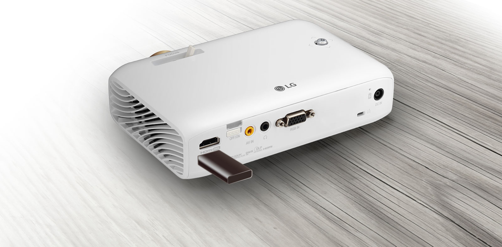 公式】コンパクトで軽量なバッテリー内蔵型プロジェクター - PH510PG