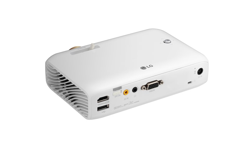 LG コンパクトで軽量なバッテリー内蔵型プロジェクター (PH510PGAJL), PH510PG