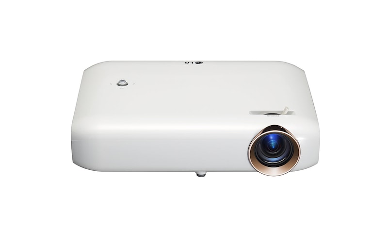Front view of 100インチの大画面で映像を。使い方いろいろLEDプロジェクター PW1500G