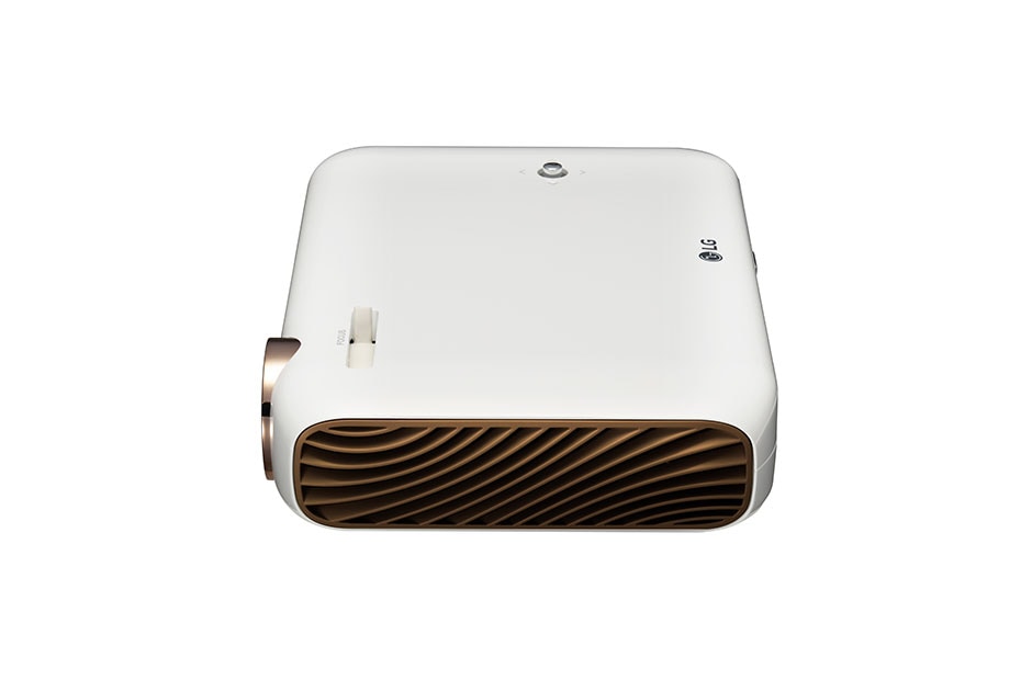 100インチの大画面で映像を。使い方いろいろLEDプロジェクター