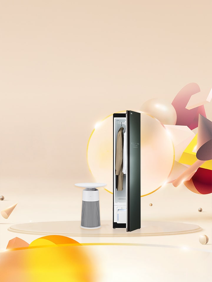 Styler、空気清浄機、除湿機、期間限定特別価格