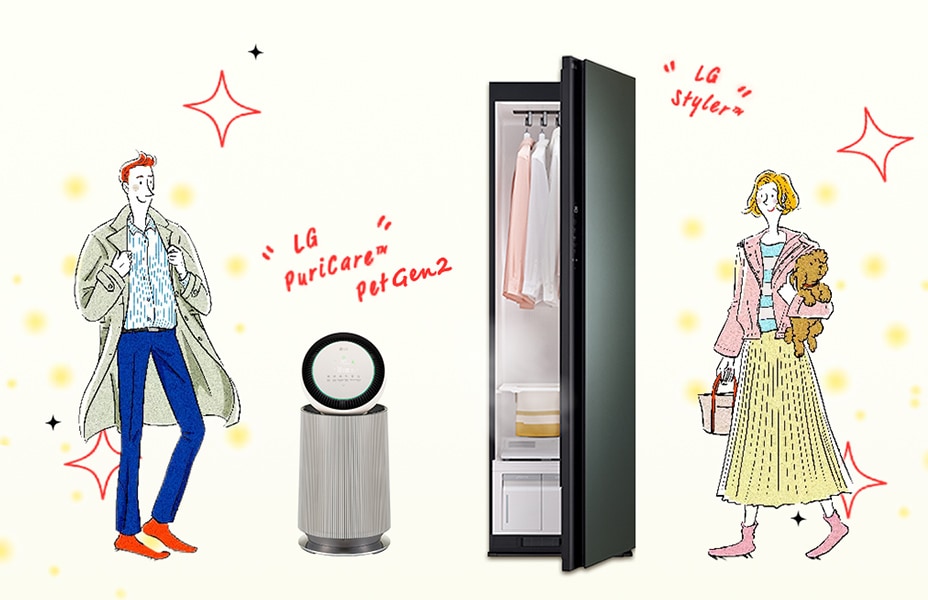 SC5GMR80H | 衣類ケア家電 LG Styler | LG Japan