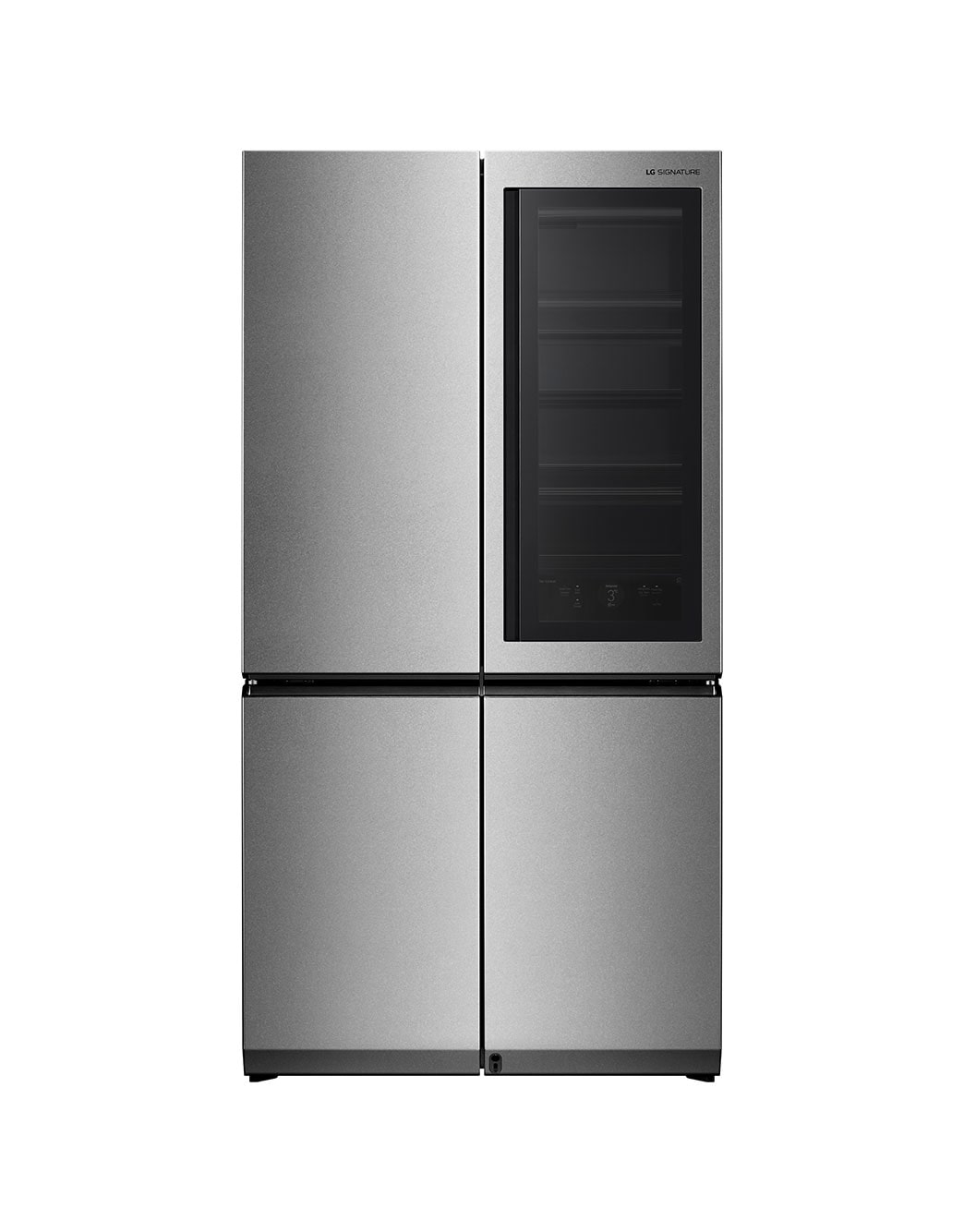 LG 冷蔵庫85L LG 23.5 cu. ft. French Door Smart Refrigerator w/ Dual