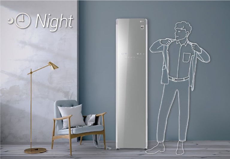 いろいろな暮らしに、LG styler night