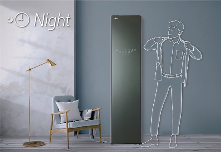 いろいろな暮らしに、LG styler night