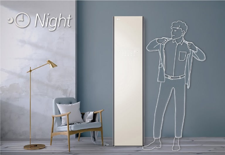 いろいろな暮らしに、LG styler night