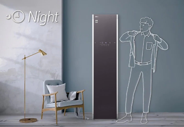 いろいろな暮らしに、LG styler night