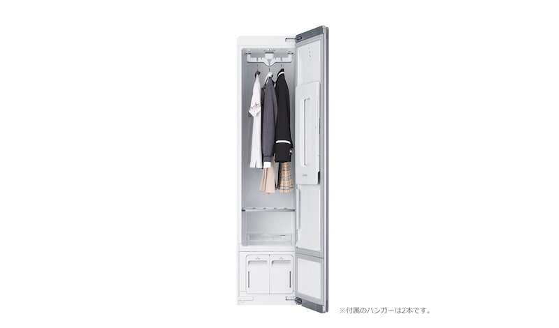 LG ただいまの後、おうちで服がよみがえる。ライフスタイルクローゼット, S3WER