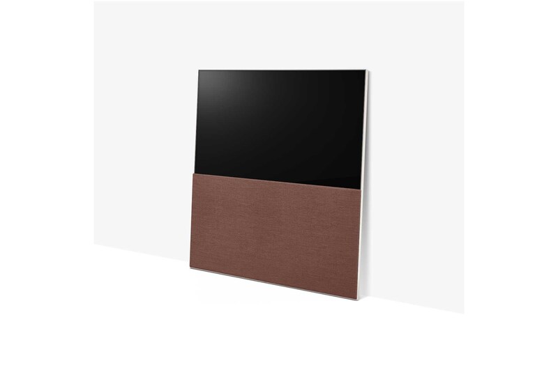 LG 有機ELテレビ 65ART90EJQA専用 交換フロントカバー レッドウッド, FC22A9B