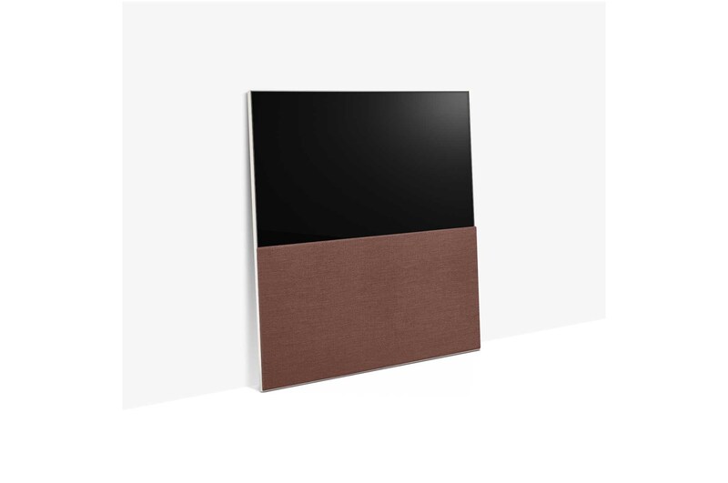LG 有機ELテレビ 65ART90EJQA専用 交換フロントカバー レッドウッド, FC22A9B