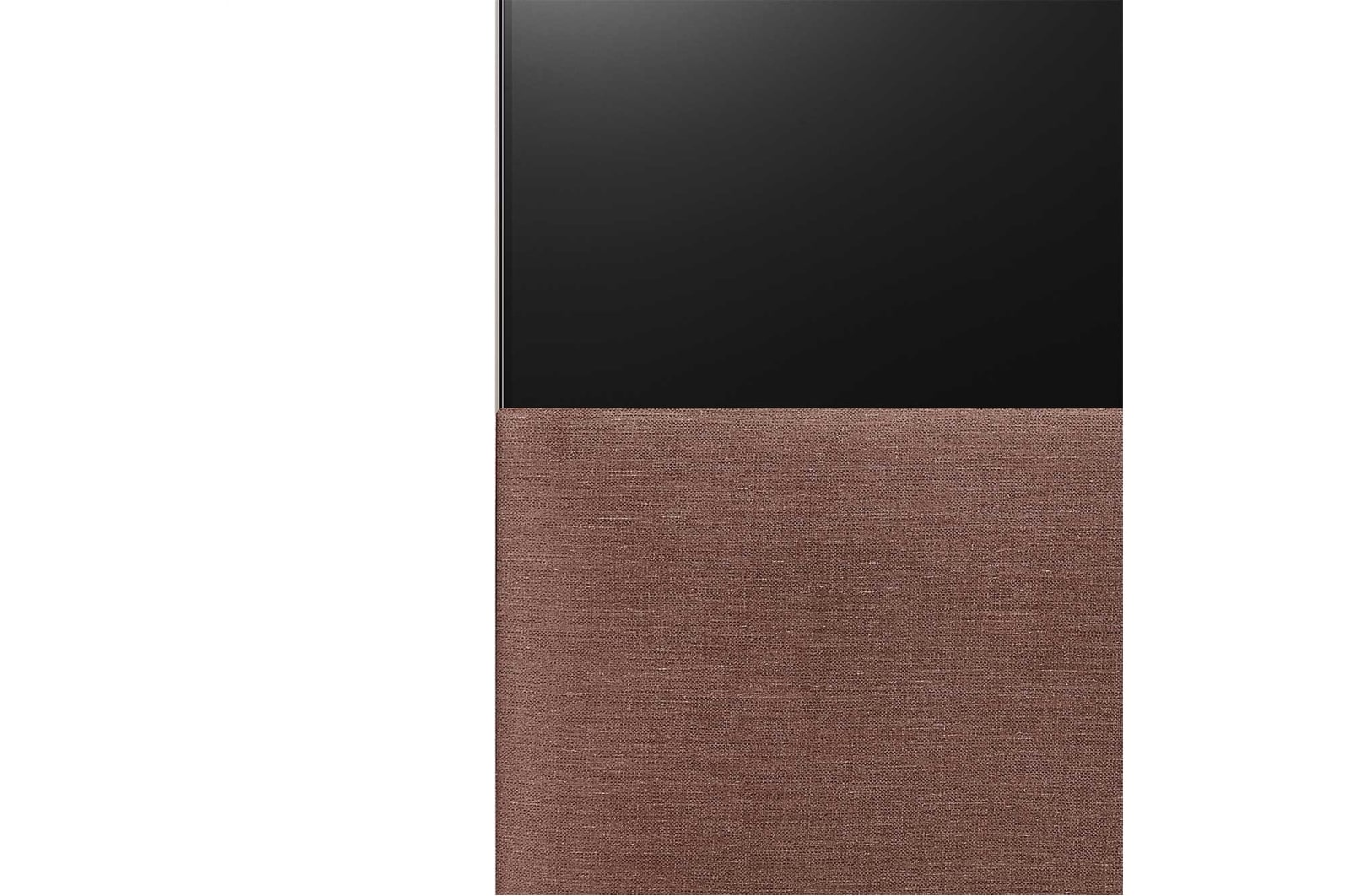 LG 有機ELテレビ 65ART90EJQA専用 交換フロントカバー レッドウッド, FC22A9B