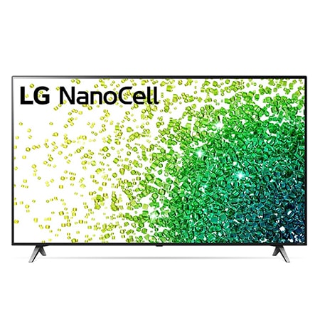 A front view of the LG NanoCell TV