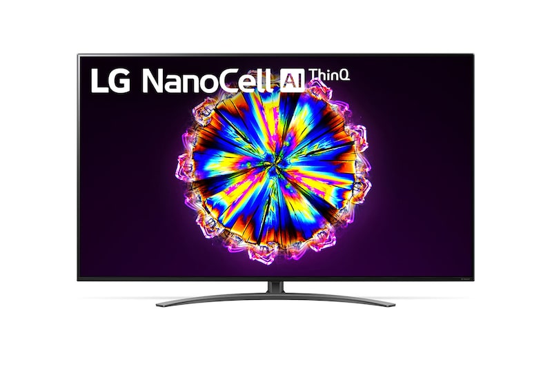 LG 様々なお部屋でNano Cellの高画質が楽しめる豊富なサイズラインアップ。, 55NANO91JNA