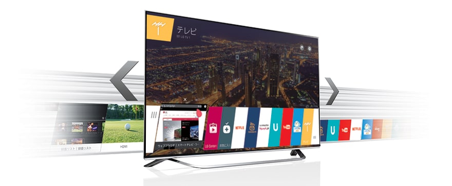 4K画質をなお磨き抜く、比類なきLGクオリティ。 - 49UF8500 | LG JP